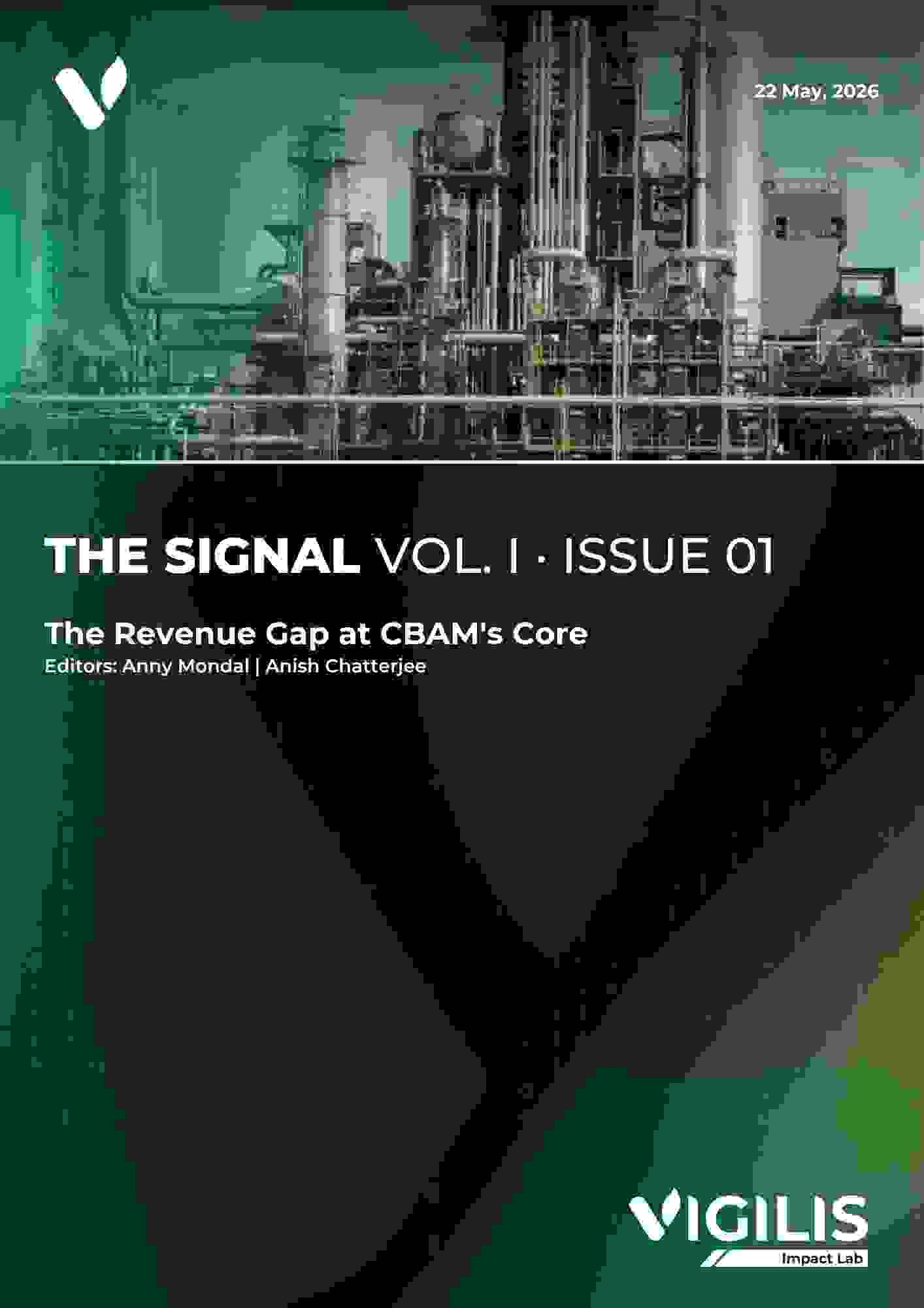 The Revenue Gap at CBAM's Core — Signal cover, VIGILIS Impact Lab